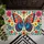 Colorful Butterfly and Wildflowers for a Cheerful Springtime Home Entrance Doormat - 5