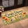 Carpe Diem Floral Lettering for a Cheerful Nature-Inspired Everyday Entryway Doormat - 2