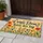 Carpe Diem Floral Lettering for a Cheerful Nature-Inspired Everyday Entryway Doormat - 4