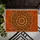 Golden Brown Mandala Boho Entryway Accent For Warm, Welcoming Everyday Home Style Doormat - 5