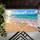 Foam Heart Beach Shoreline for Romantic Coastal Home and Summer Escapes Doormat - 5