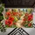 Vibrant Red Poppy Garden Path for a Colorful Cottage Entry and Nature-Loving Homes Doormat - 5