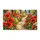 Vibrant Red Poppy Garden Path for a Colorful Cottage Entry and Nature-Loving Homes Doormat - 6