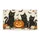Three Black Cats And Jack-O'-Lanterns For A Spooky Halloween Entryway Gathering Doormat - 6