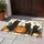 Three Black Cats And Jack-O'-Lanterns For A Spooky Halloween Entryway Gathering Doormat - 4