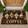 Whimsical Coffee Gnomes And Rustic Cafe Charm For Cozy Autumn Kitchen And Home Living Doormat - 1