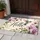 Watercolor Hummingbird and Orchid Hello Greeting for a Nature-Inspired Entryway Doormat - 4