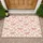 Pink Ribbon Bows and Blossoms for Romantic Cottage Style and Soft Feminine Spaces Doormat - 1