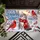 Winter Kitten and Cardinal Scene for Cozy Holiday Home Decor Doormat - 5