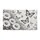 Black And White Daisies And Butterflies For A Calm Nature-Inspired Home Entryway Doormat - 6