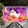 Cute Ghost Witch Riding A Broom With Pumpkin Pail For Whimsical Halloween Entryways Doormat - 5