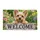 Yorkshire Terrier Puppy Welcome Scene for Dog Lovers and Cheerful Home Entrances Doormat - 6