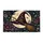 Moon Witch Hat And Broom With Floral Celestial Motifs For Halloween Seasonal Home Decor Doormat - 6