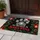 Santa Paws Christmas Paw Prints And Holly For Festive Dog Lover Holiday Decor Doormat - 4