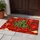Chinese Fu Character with Peonies and Lanterns for Lunar New Year Home Celebrations Doormat - 4