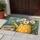Vintage Daisy Bouquet and Yellow Watering Can for a Cheerful Spring Home Entryway Doormat - 4
