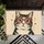 Red Glasses Cat Portrait For Quirky Pet Lovers And Playful Home Entryways Doormat - 5