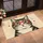 Red Glasses Cat Portrait For Quirky Pet Lovers And Playful Home Entryways Doormat - 2