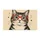 Red Glasses Cat Portrait For Quirky Pet Lovers And Playful Home Entryways Doormat - 6