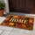 Autumn Leaves, Pinecones and HOME Wood Plaque for Cozy Seasonal Entryway Decor Doormat - 4