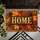 Autumn Leaves, Pinecones and HOME Wood Plaque for Cozy Seasonal Entryway Decor Doormat - 5