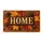 Autumn Leaves, Pinecones and HOME Wood Plaque for Cozy Seasonal Entryway Decor Doormat - 6