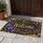 Purple Floral Wreath Welcome Greeting for Cozy Farmhouse Entryway Home Style Doormat - 4