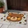 Cute Teddy Bear Face With Golden Cheeks for Cozy Family Home Decor Doormat - 4