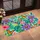 Tropical Hibiscus And Butterfly Garden For Cheerful Indoor Outdoor Home Living Doormat - 2