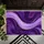 Purple Flowing Ribbon And Violet Swirls For Modern Contemporary Home Entryways Doormat - 5