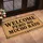 Spanish Welcome Pero No Mucho Rato Saying for Playful, Witty Home Entryway Decor Doormat - 2