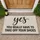 Playful Shoe Reminder Lettering for a Welcoming Entryway and Tidy Home Lifestyle Doormat - 1