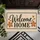 Rustic Welcome Home Hearts And Terracotta Flowers For A Cozy Farmhouse Entryway Decor Doormat - 5