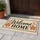 Rustic Welcome Home Hearts And Terracotta Flowers For A Cozy Farmhouse Entryway Decor Doormat - 4