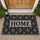 Charcoal And Gray Vintage Lattice Home Entryway Accent For Traditional Homeowners Doormat - 1