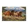 Four Running Horses Across Mountain Valleys for Rustic Western Country Home Style Doormat - 6