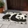 Heart Panda With Scattered Hearts for Cozy Pet-Loving Homes and Thoughtful Gift Giving Doormat - 4