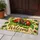 Two Scarlet Ladybugs on Green Leaves for Cheerful Spring Entryway and Nature Lovers Doormat - 4