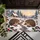 Winter Hedgehog Pair on Snowy Trail for Cozy Christmas Cabin and Holiday Home Style Doormat - 5