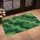 Green Topographic Contour Lines for Calm Nature-Inspired Entryways and Modern Interiors Doormat - 2