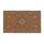 Terracotta Persian Floral Medallion Motifs For Cozy Bohemian Entryways And Living Spaces Doormat - 6