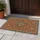 Terracotta Persian Floral Medallion Motifs For Cozy Bohemian Entryways And Living Spaces Doormat - 4