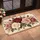 Vintage Burgundy Rose Bouquet for Romantic Farmhouse Entryways and Cottage Home Style Doormat - 2