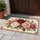 Vintage Burgundy Rose Bouquet for Romantic Farmhouse Entryways and Cottage Home Style Doormat - 4