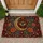 Celestial Crescent Moon Eye With Botanical Blooms For Mystical Bohemian Home Style Doormat - 1