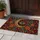 Celestial Crescent Moon Eye With Botanical Blooms For Mystical Bohemian Home Style Doormat - 4