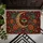 Celestial Crescent Moon Eye With Botanical Blooms For Mystical Bohemian Home Style Doormat - 5