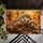 Hedgehog Family in Golden Autumn Light for Cozy Woodland Homes and Nature Lovers Doormat - 5