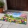 Cherry Blossom Tulip Garden for Springtime Nature Lovers and Floral Home Style Doormat - 4