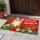 Whimsical Tabby Cat Among Garden Flowers for Cheerful Pet-Loving Home Entryway Decor Doormat - 4